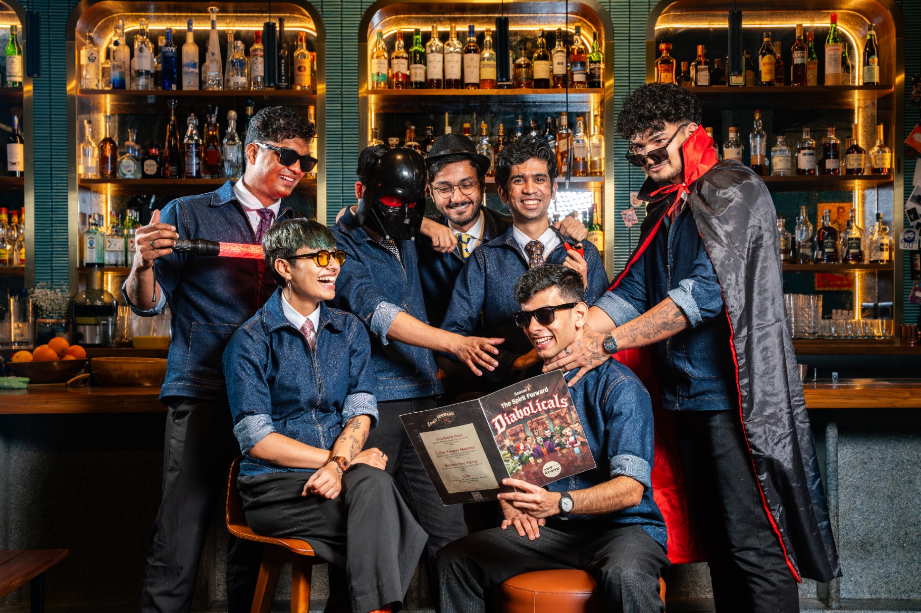 The bar crew