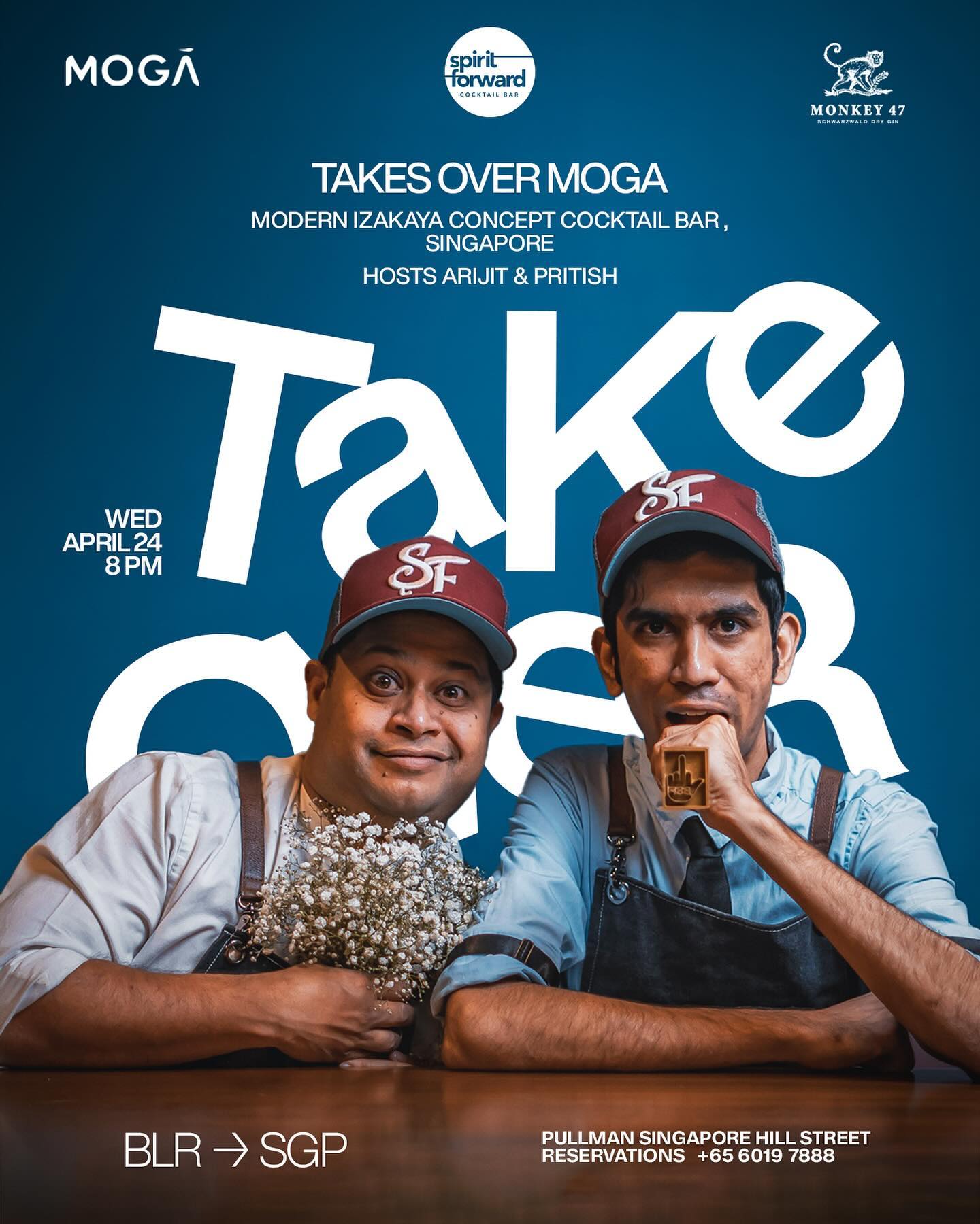 Spirit Forward takes over Moga, Singapore