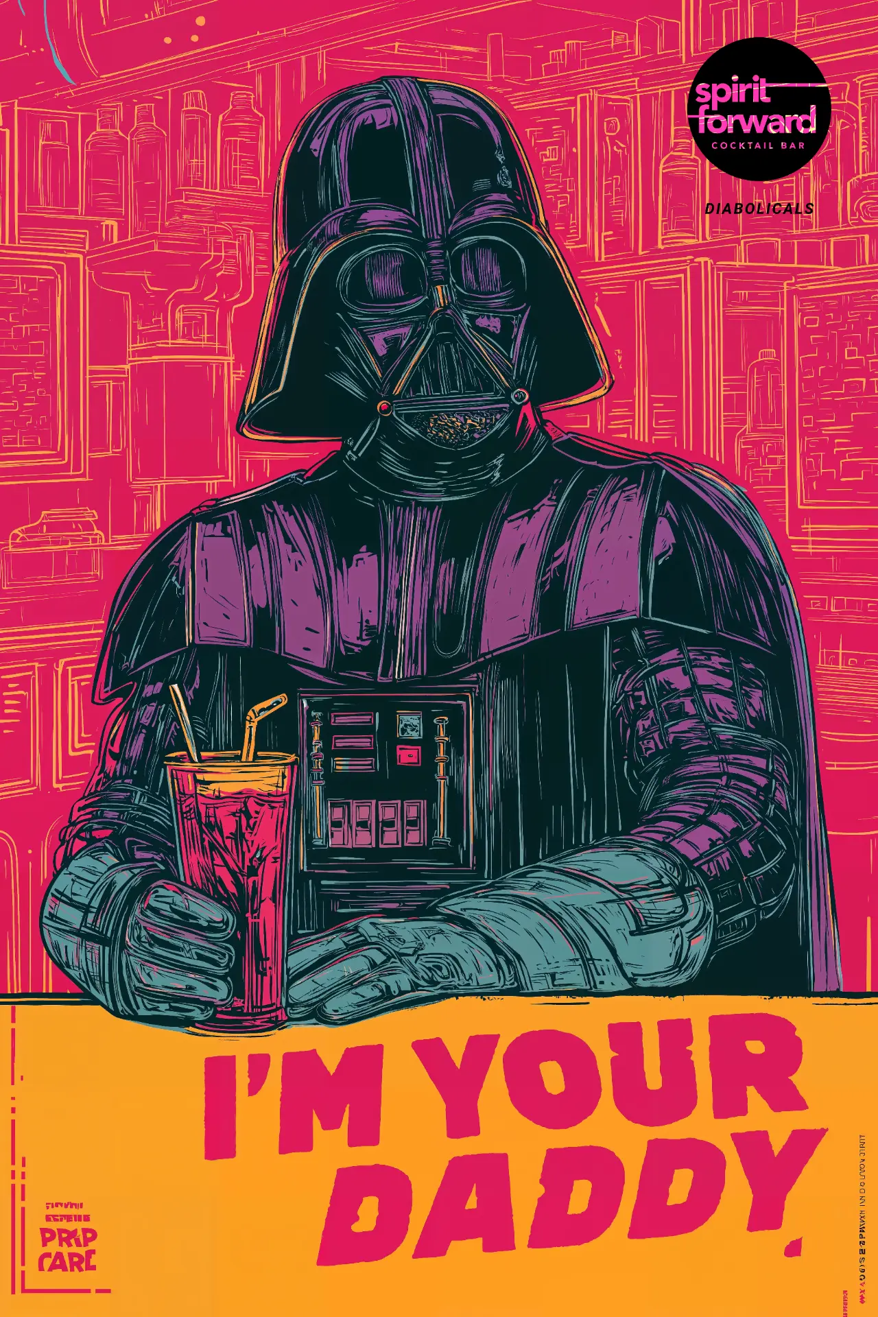 Darth Vader, I'm Your Daddy. Diabolicals poster