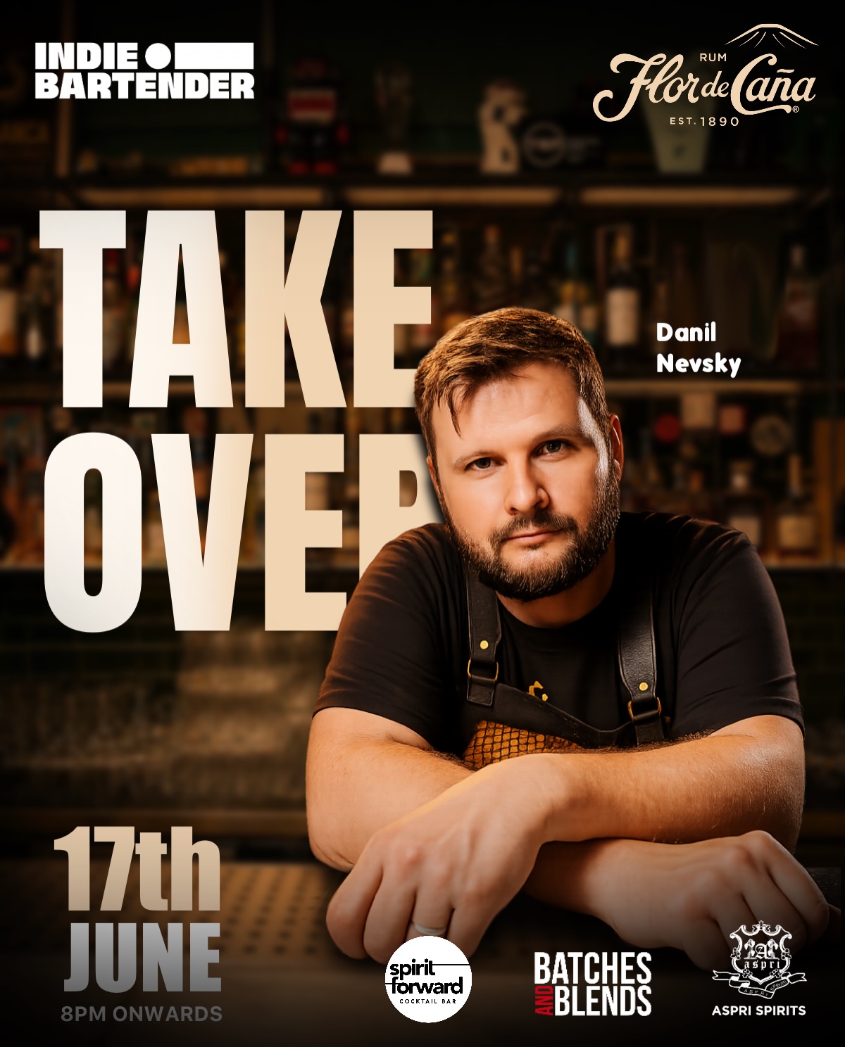 Danil Nevsky takeover at Bar Spirit Forward